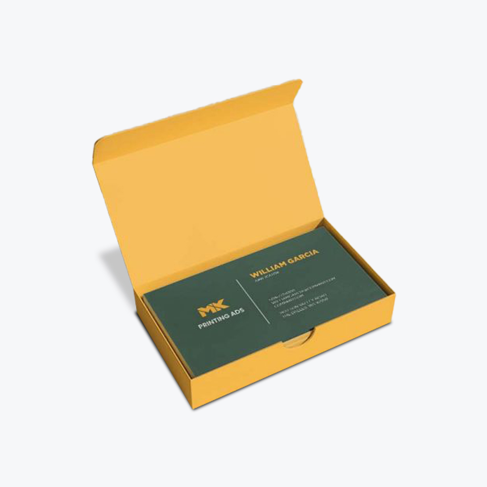 custom-yellow-business-card-boxes