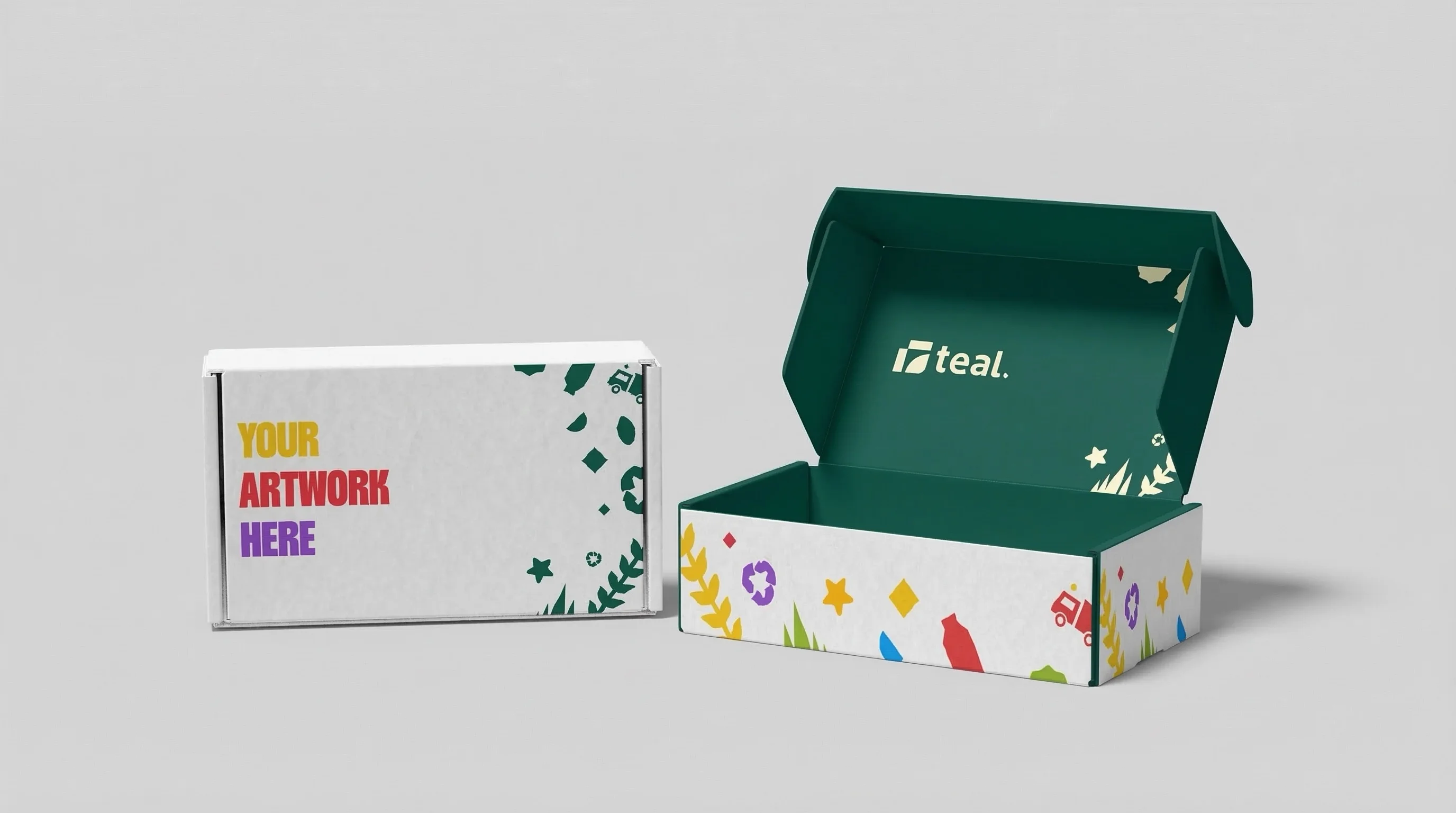 Custom mailer boxes with your artwork