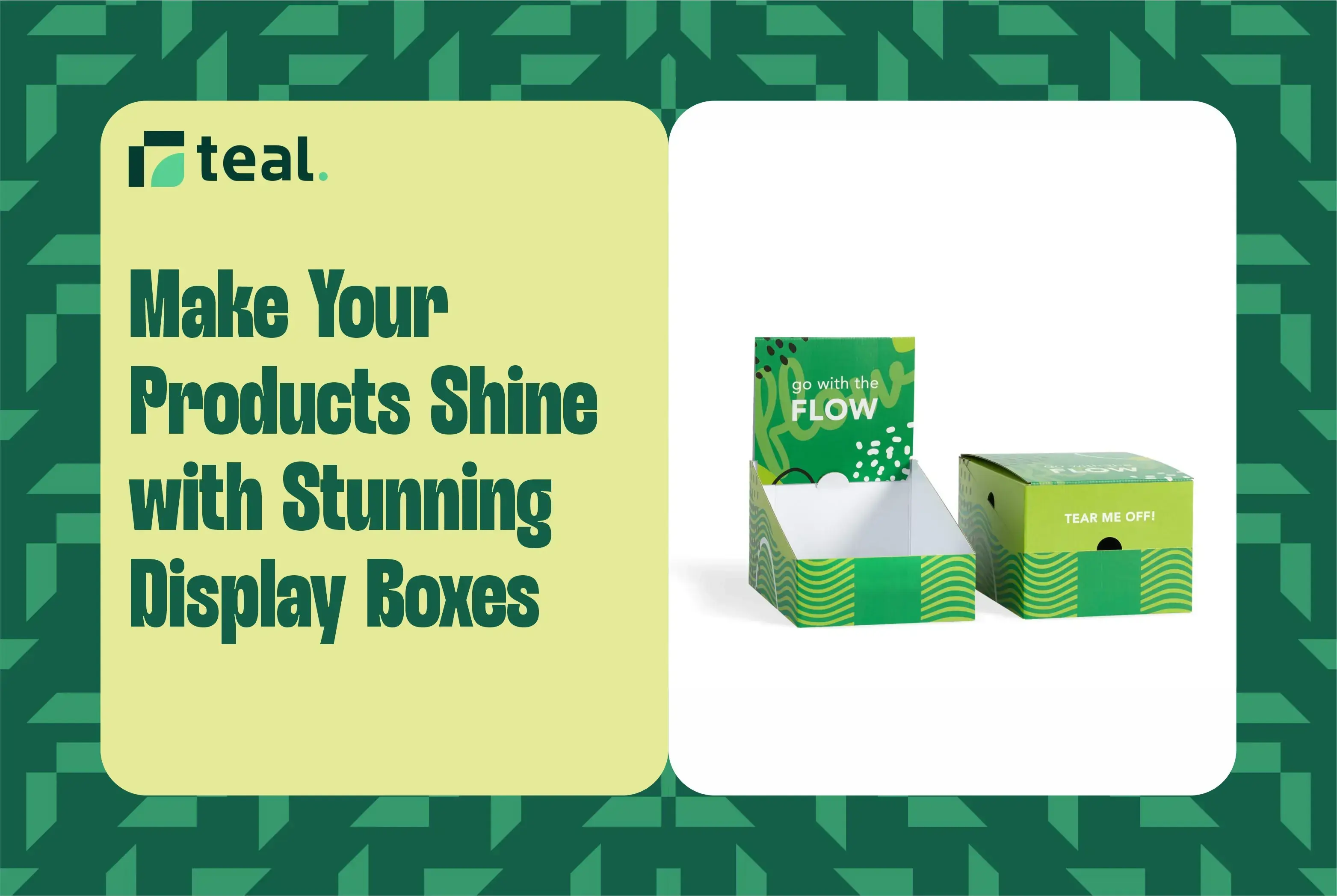Your Product Will Look Great in Attractive Display Boxes
