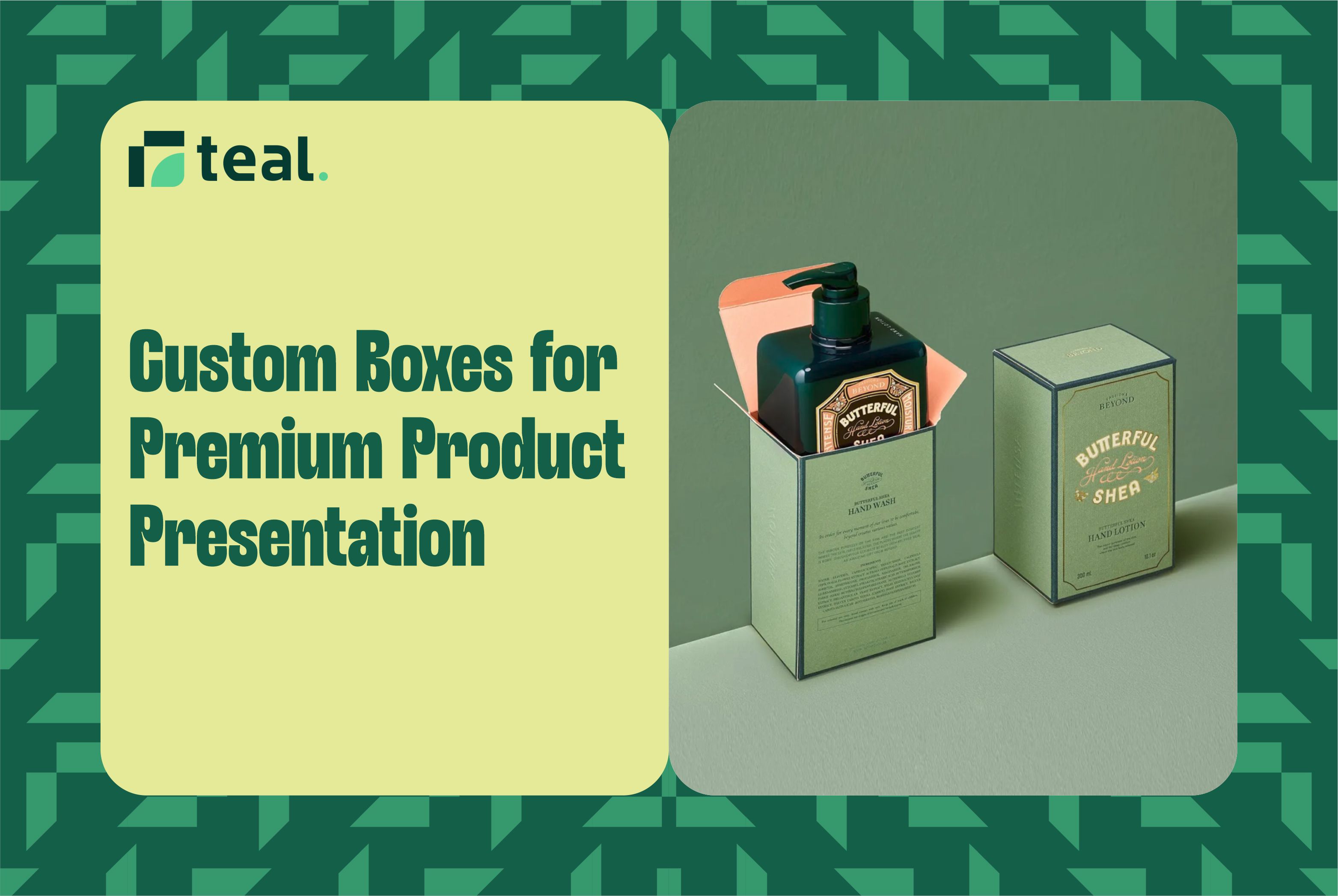 Innovative Lotion Boxes for Premium Skin Care Products