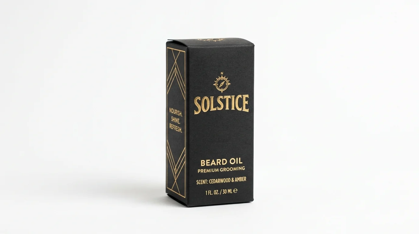 beard oil boxes view 2