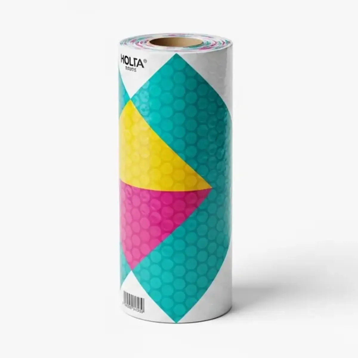 Custom printed bubble cushioning rolls by Teal Packaging