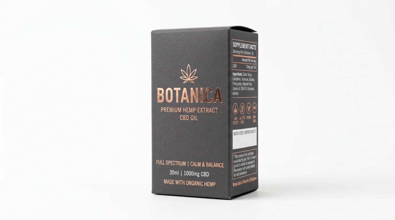 cannabis flower packaging view 2