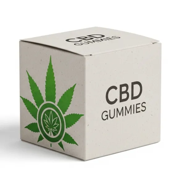 CBD Gummy Boxes view 3