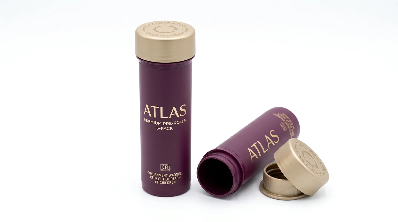 child resistant blunt packaging view 2