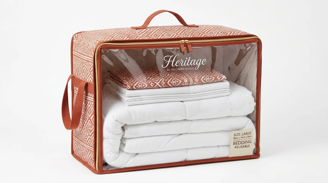 custom bedding packaging