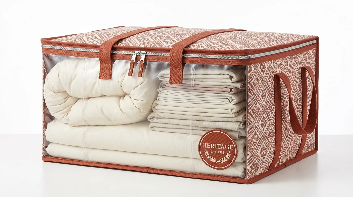 custom bedding packaging view 3