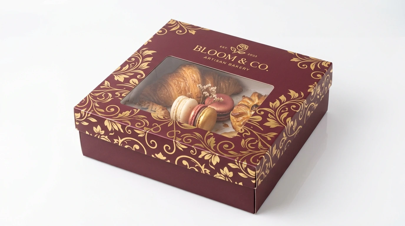 custom brownie boxes view 2