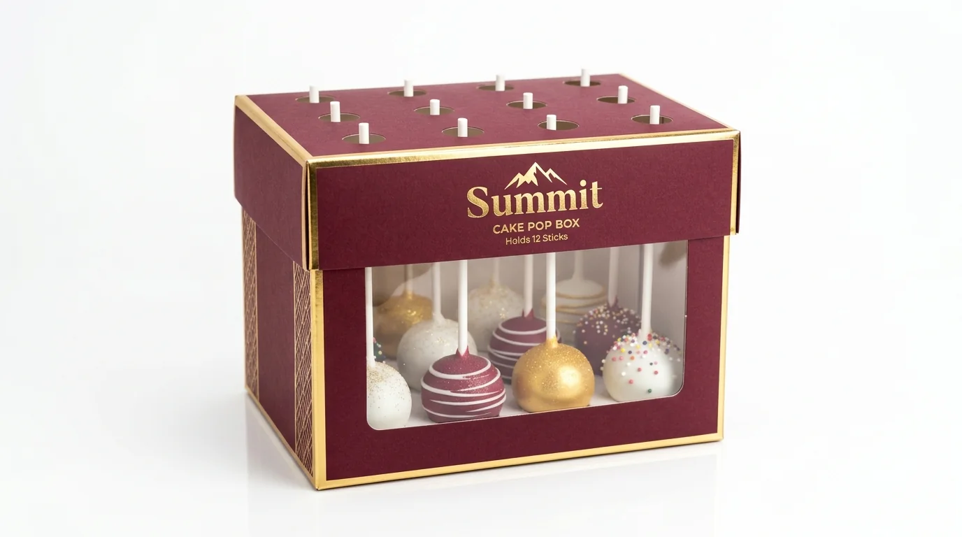 Custom Cake Pop Boxes