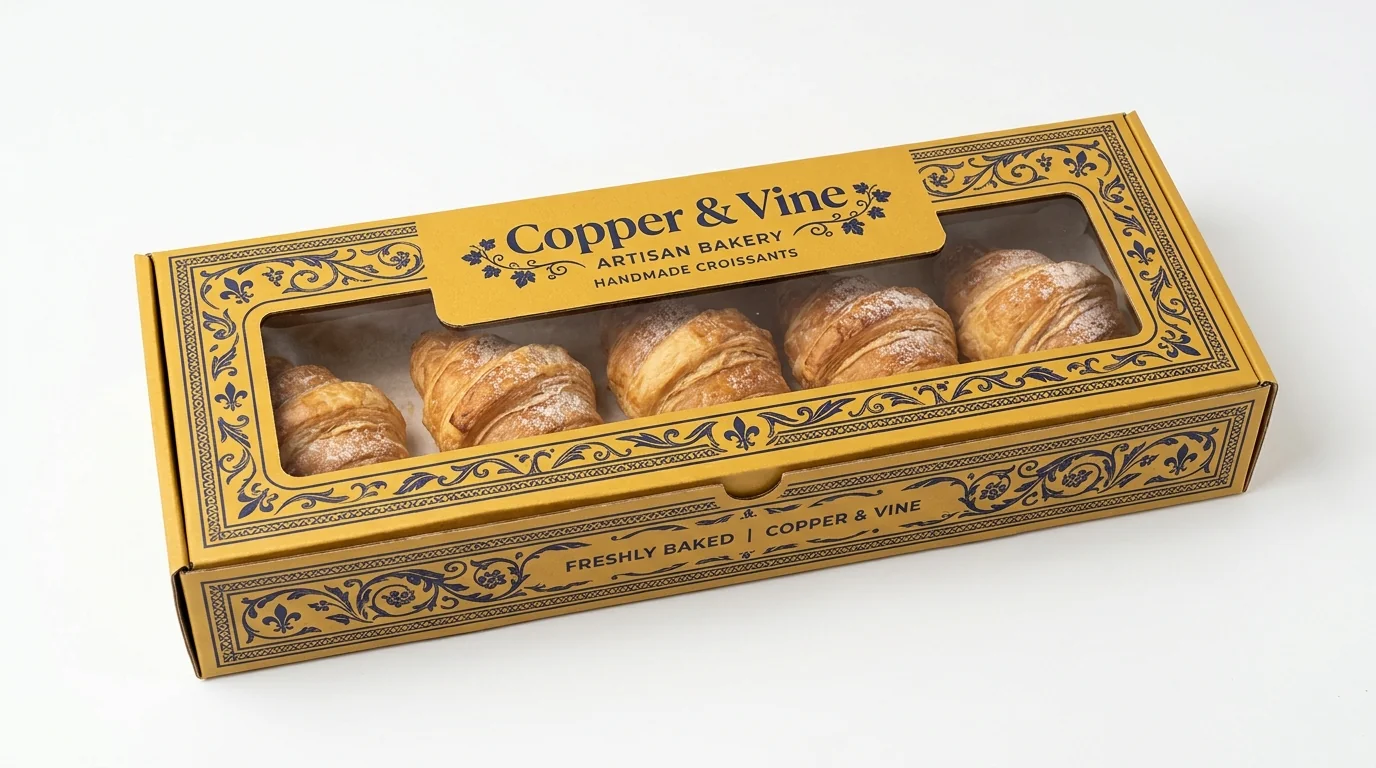 custom croissants boxes