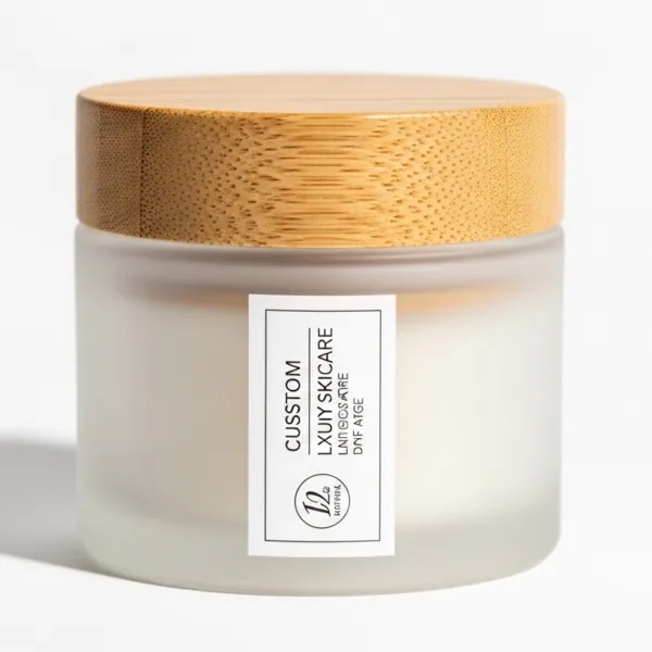 Custom Frosted Glass Jars view 4