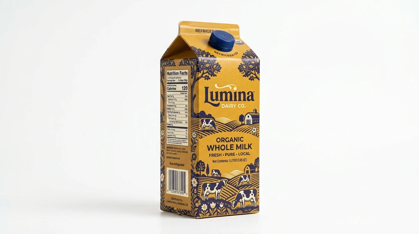 custom milk cartons view 3