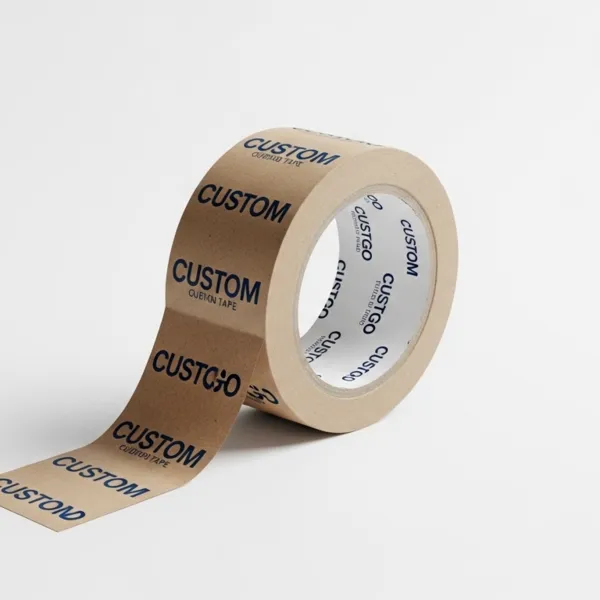 custom reinforced gummed packing tape view 2