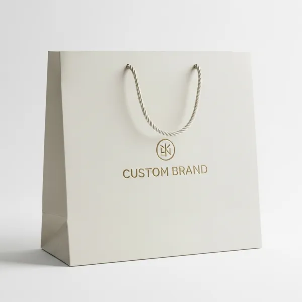 Custom Paper Shopping Bags view 2