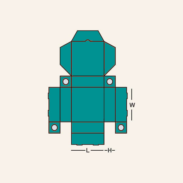 Double Locked Wall Lid view 2