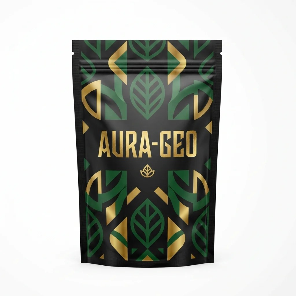 Custom Kraft Mylar Bags - main view