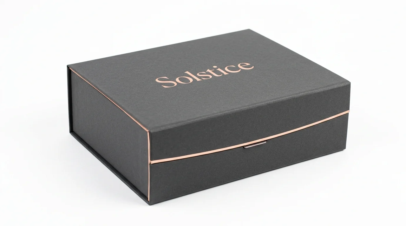 flip top boxes with magnetic closure