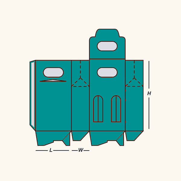 Gable Bag Auto Bottom view 2