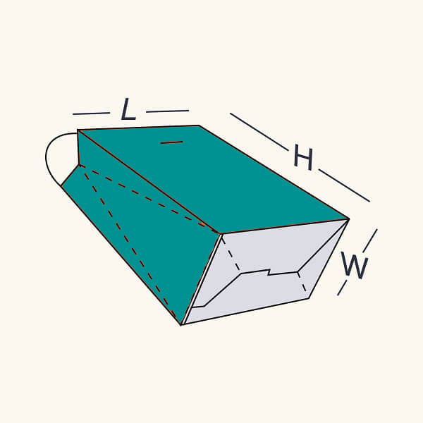 Gable Bag Auto Bottom view 3