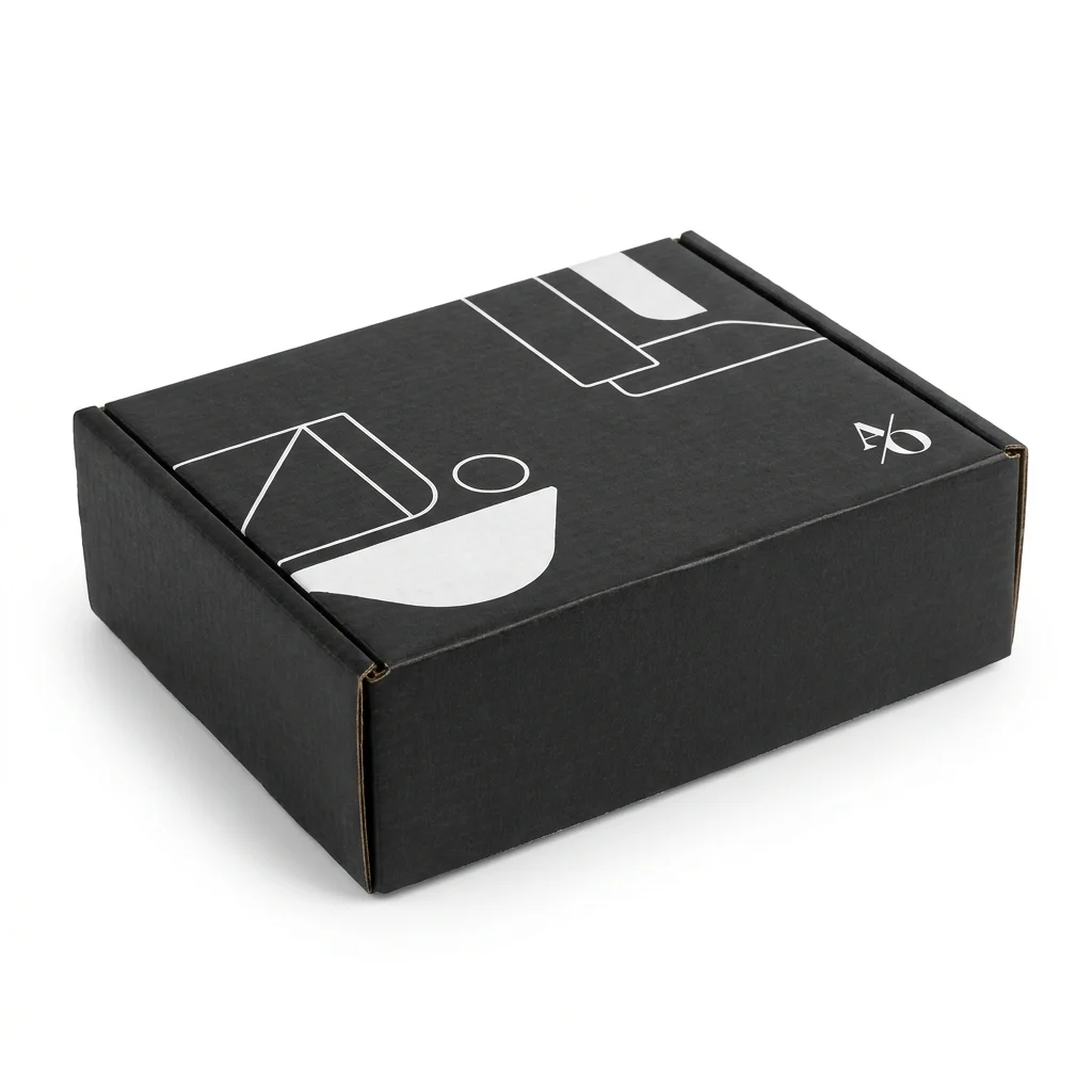 Black Mailer Boxes - main view