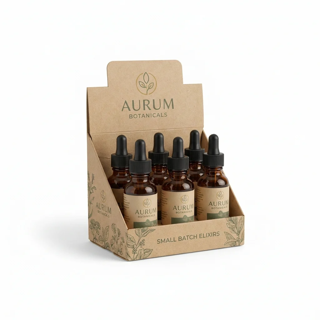 Bottle Display Boxes - main view