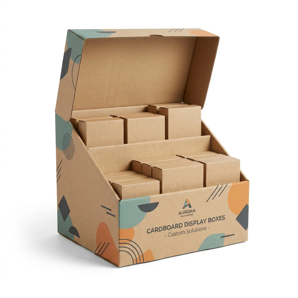 Cardboard Display Boxes - main view