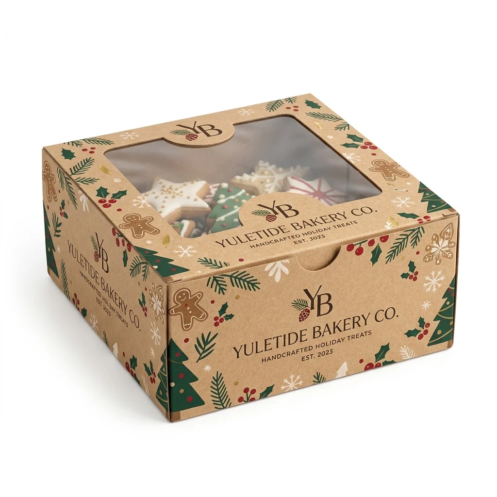 Christmas Bakery Boxes - main view