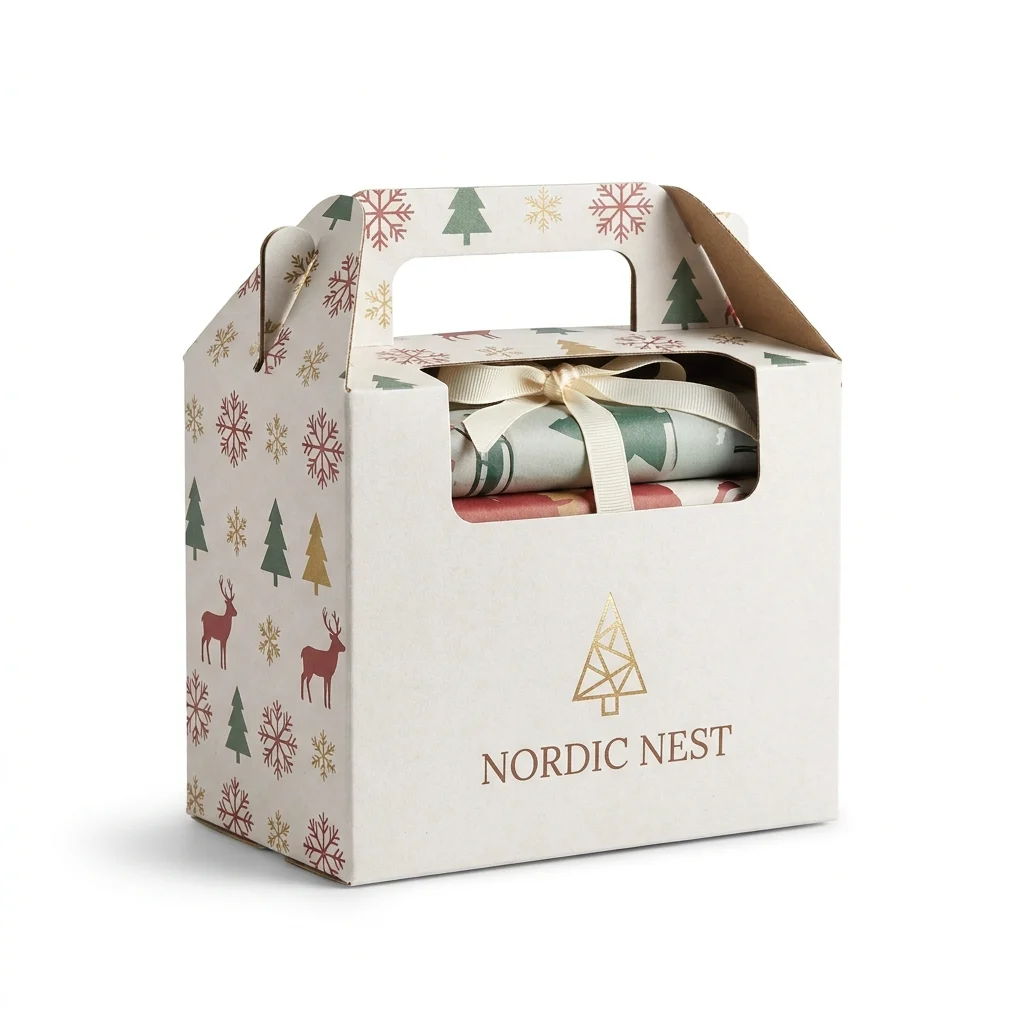 Christmas Gable Boxes - main view