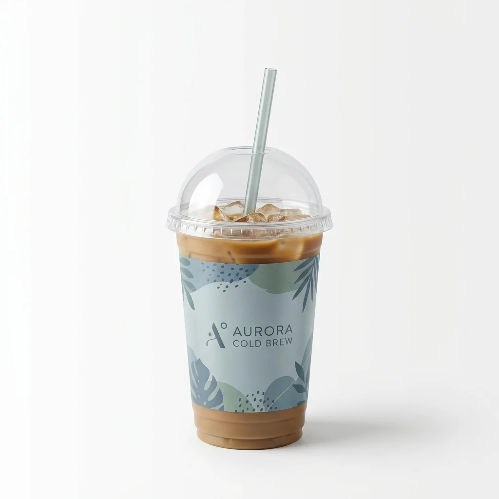 Custom Cold Cups - Wholesale Plastic Cups Printed view 3