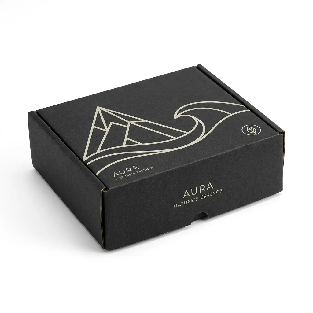 Black Kraft Boxes - main view