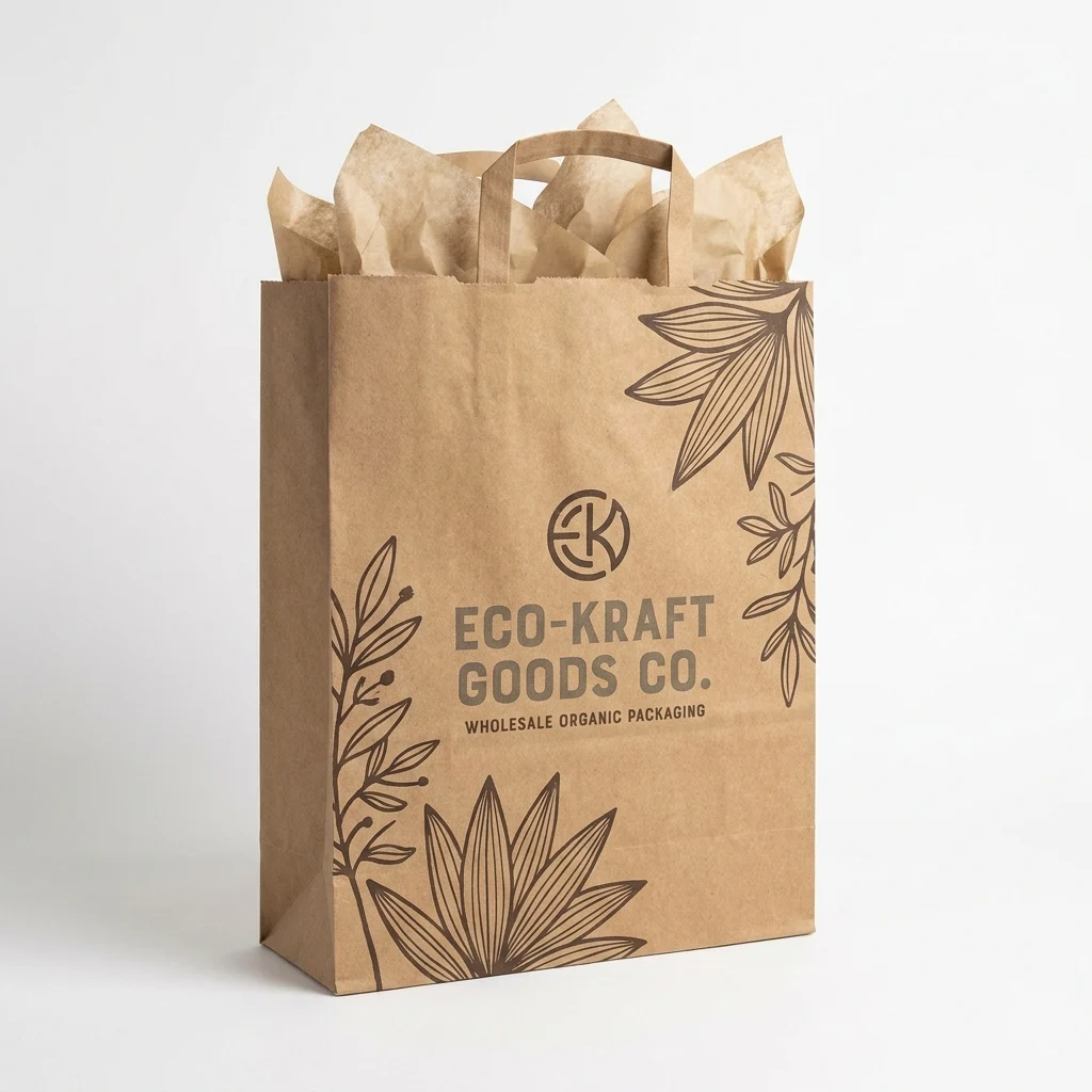 Brown Paper Bags Wholesale - main view