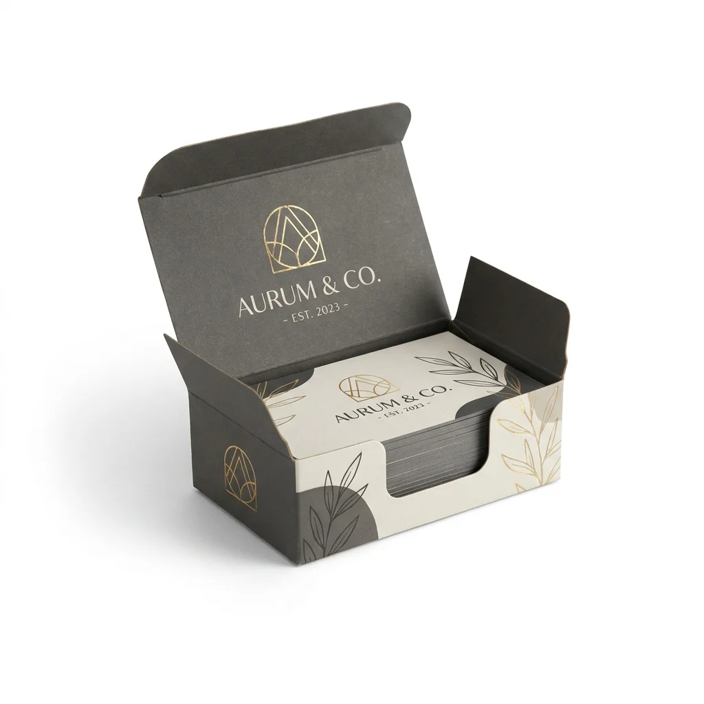 Custom Business Card Boxes view 4