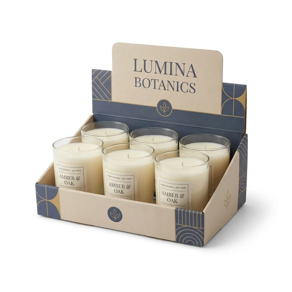Custom Candle Display Boxes - main view