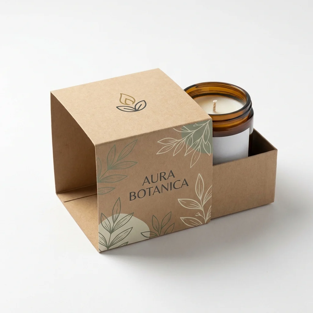 Candle Tray And Sleeve Box - main view