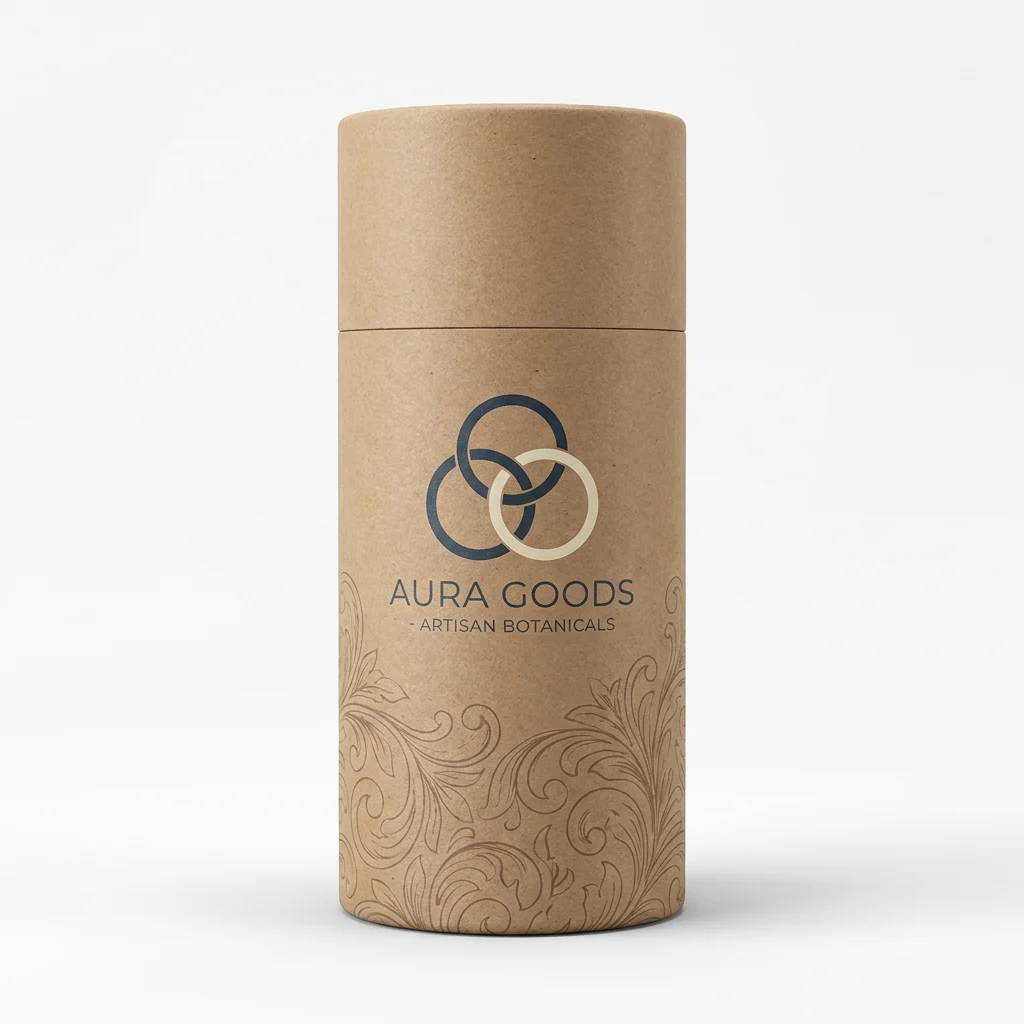 Cardboard Tube Packaging - main view