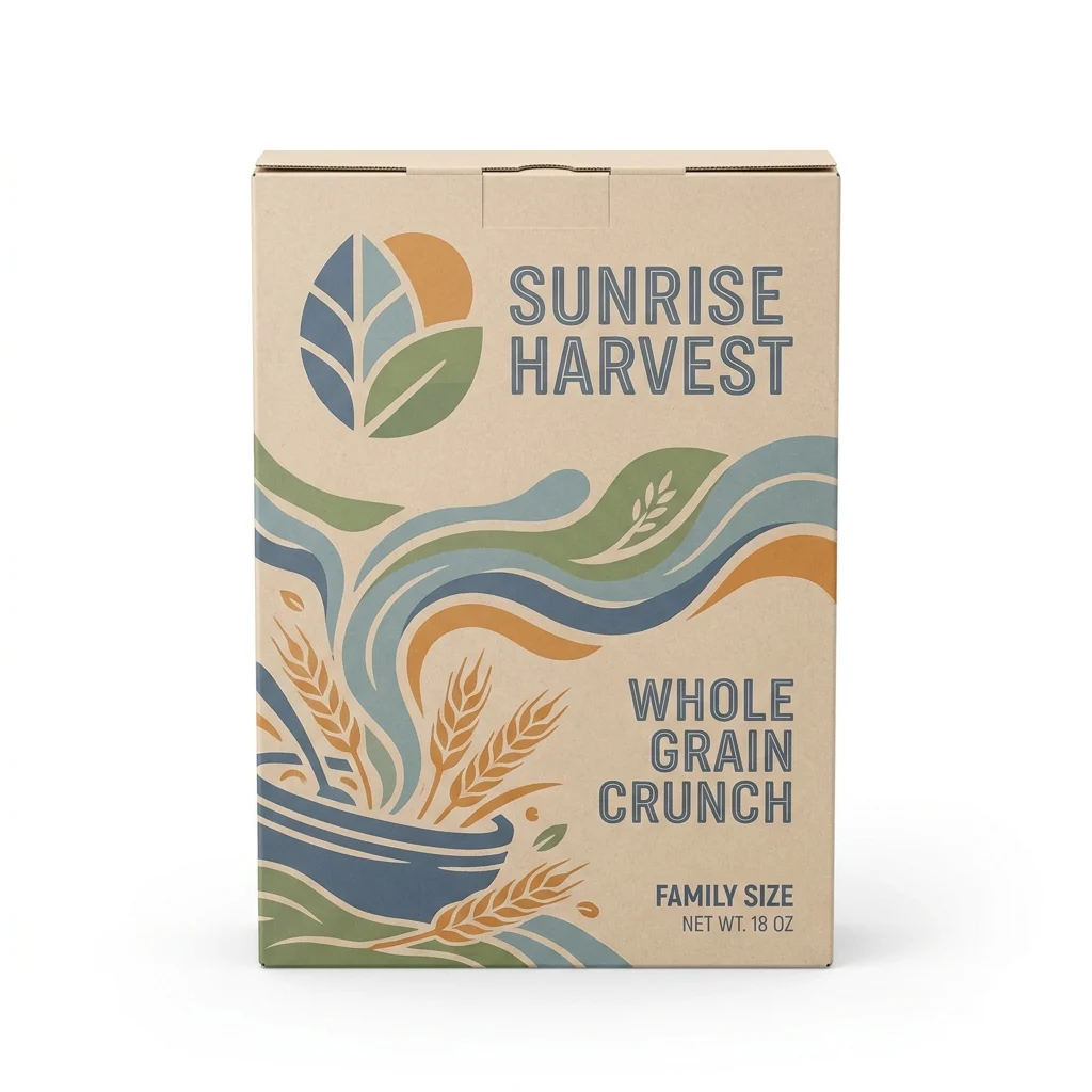 Custom Cereal Cardboard Boxes view 2