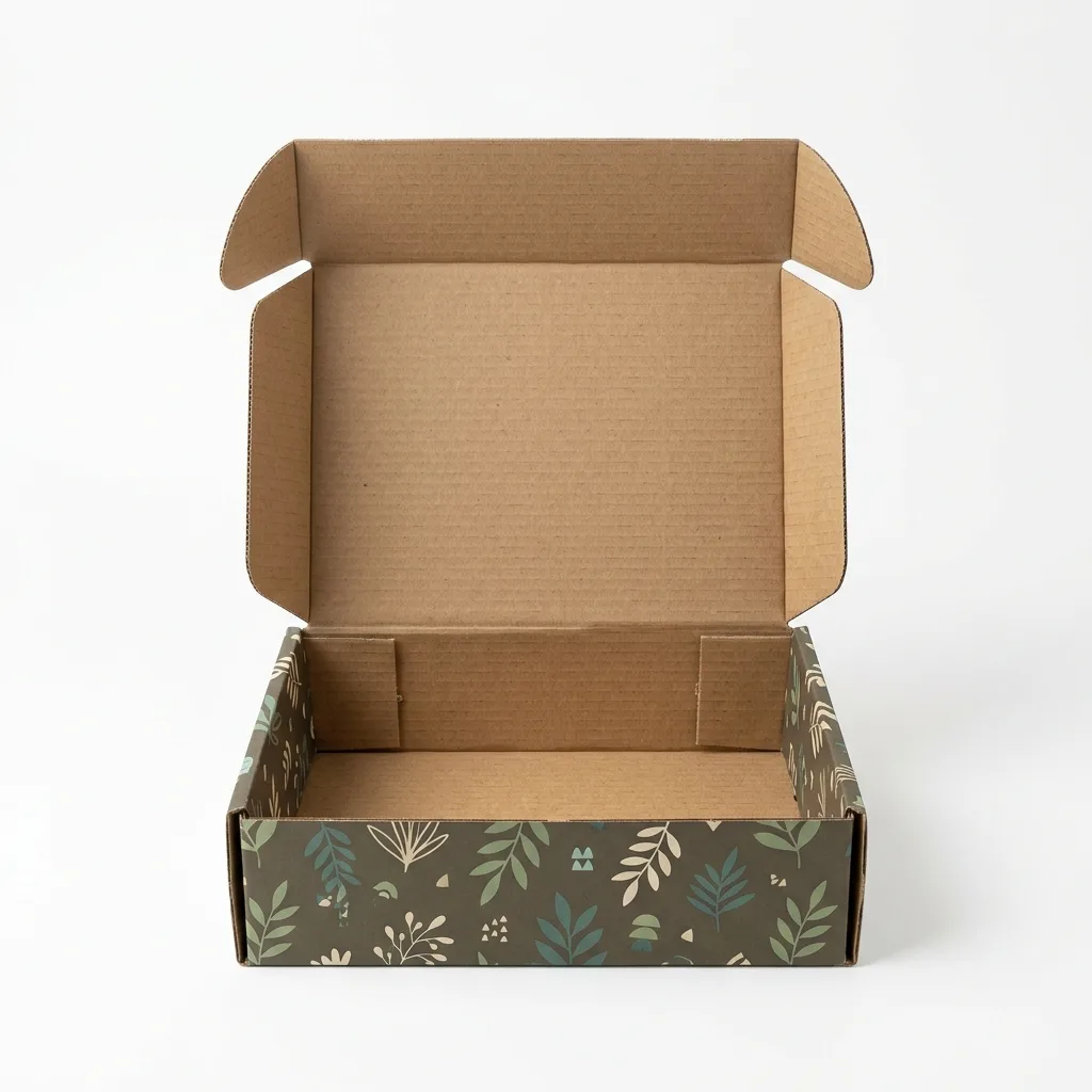 Custom printed chocolate subscription box by Teal Packaging