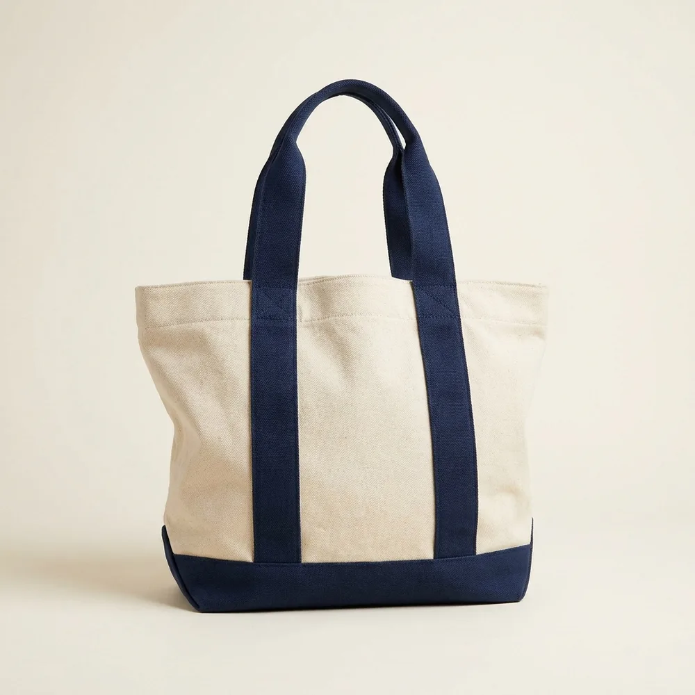 Custom Classic Two Tone Tote Bags