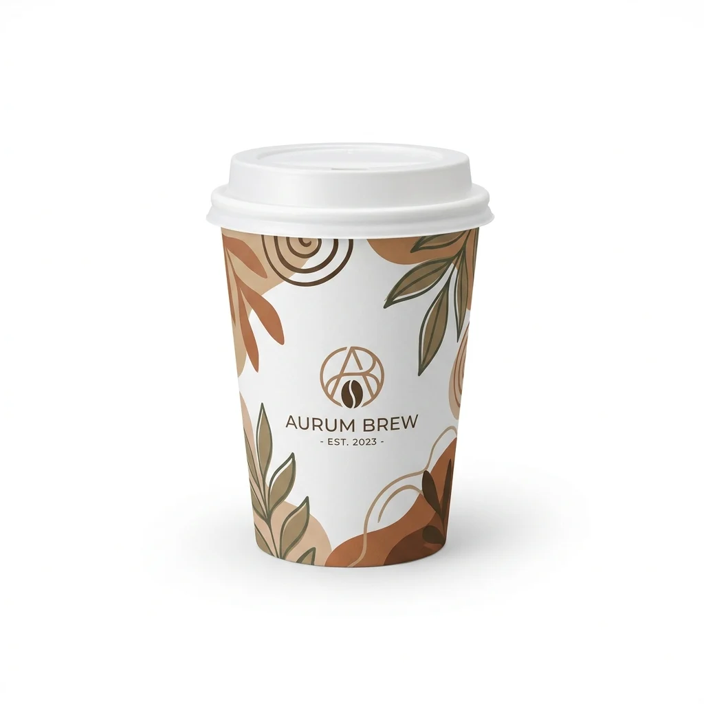 Coffee Cups with Lids - main view
