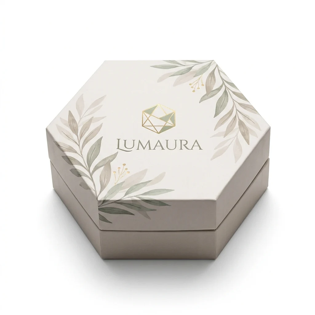 Cosmetic Hexagon Boxes - main view
