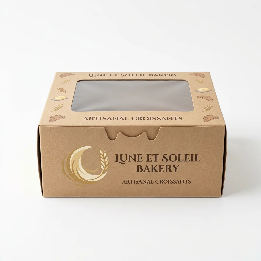 Custom Croissants Boxes view 2