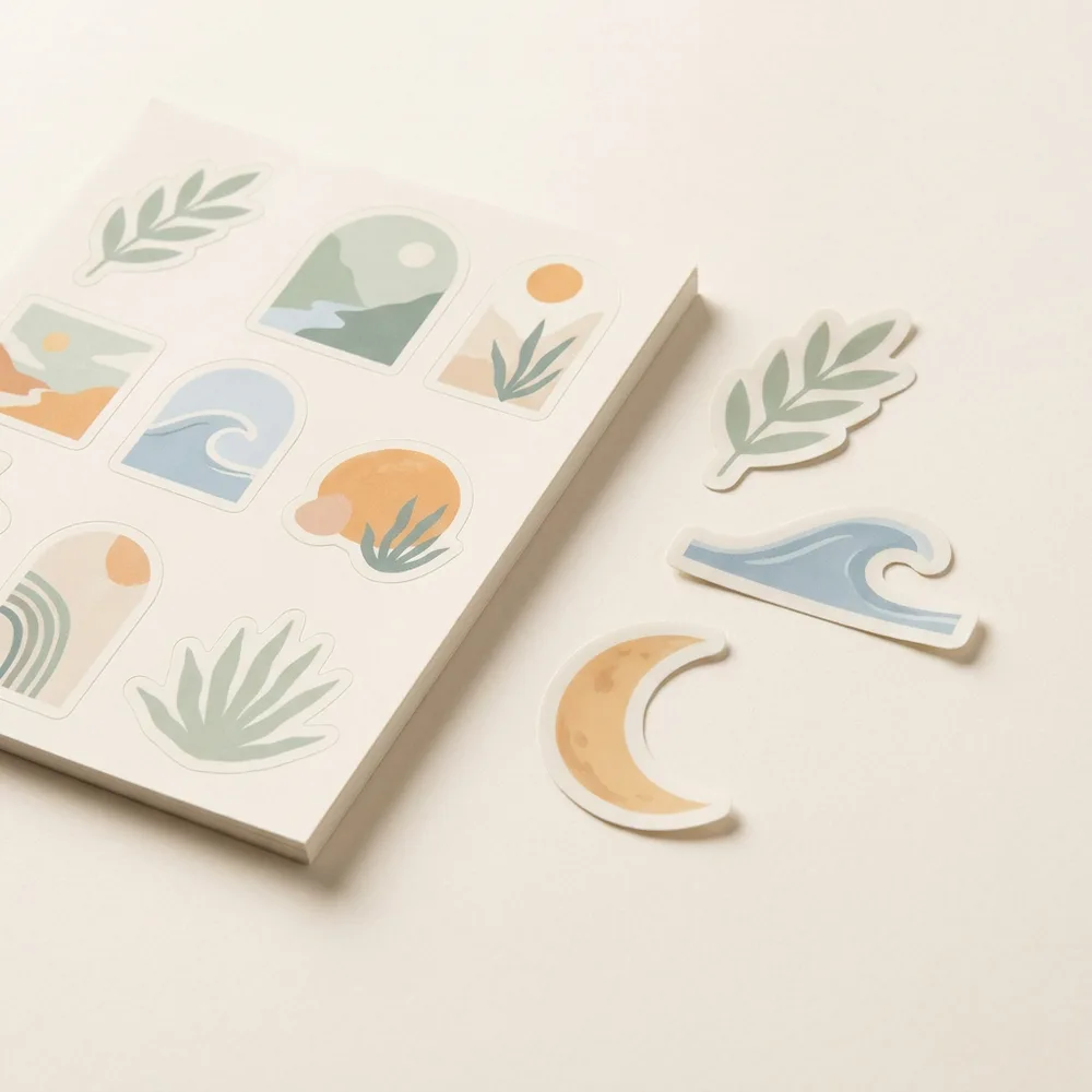 Custom Die Cut Sticker Singles