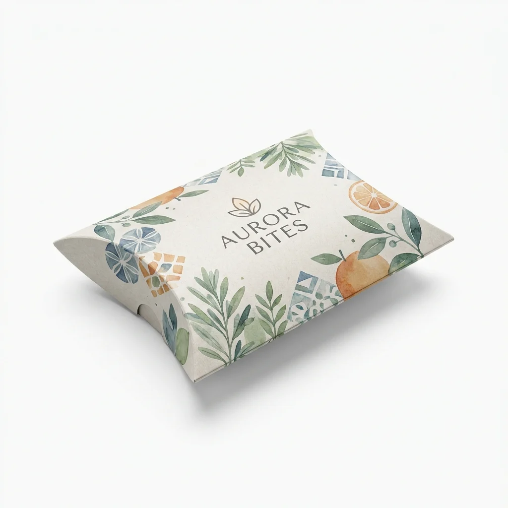Food Pillow Boxes - main view
