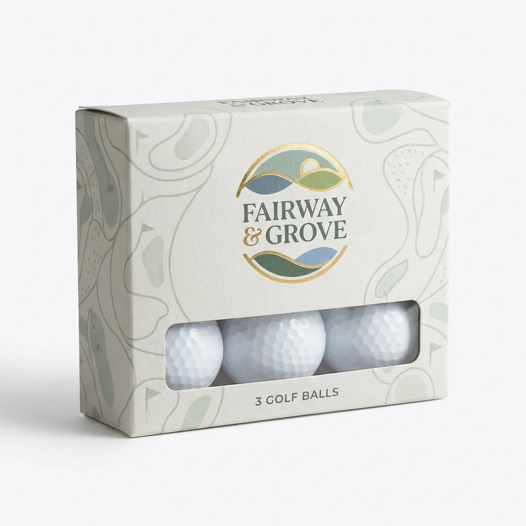 Golf Ball Packaging - main view