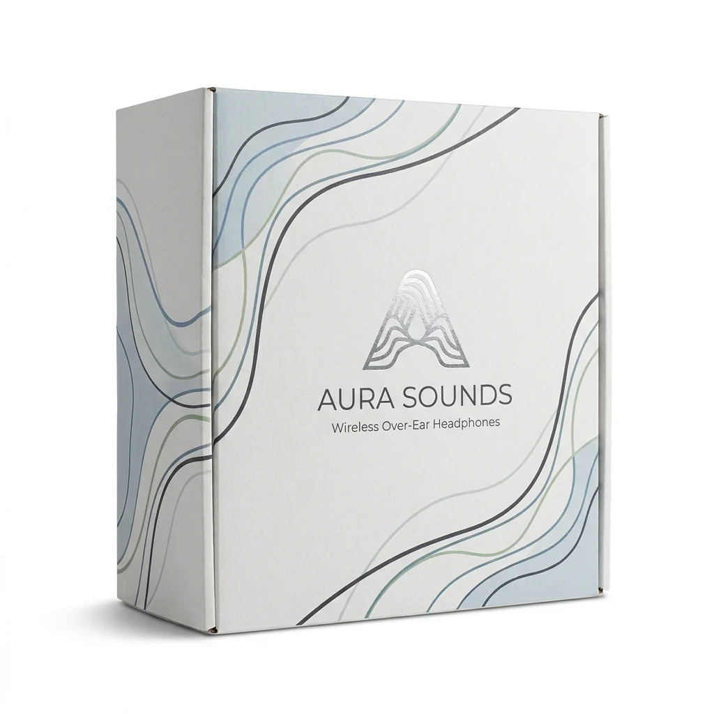 Headphone Packaging - main view