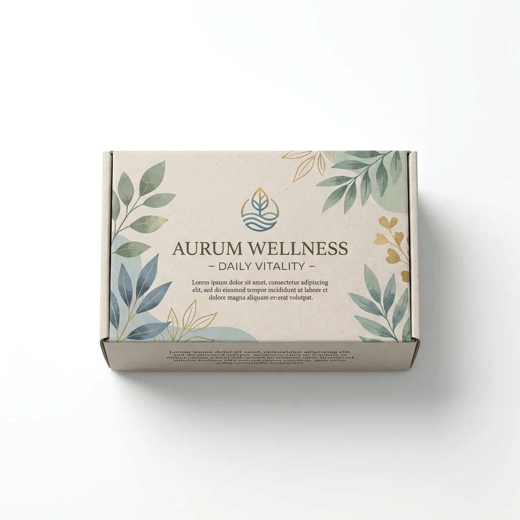 Health Wellness Packaging - main view