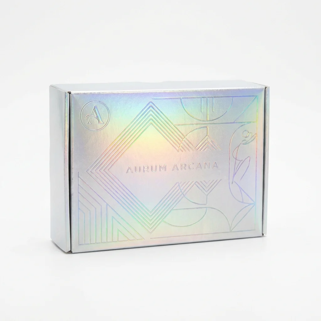 Custom Holographic Card Boxes - main view