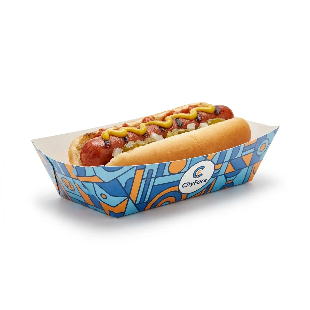 Custom Hot Dog Trays - main view