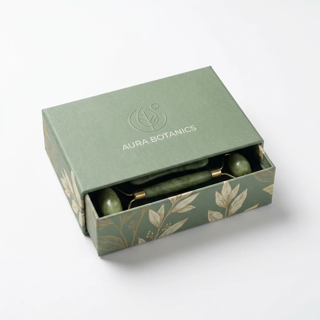 Jade Roller Packaging Box - main view
