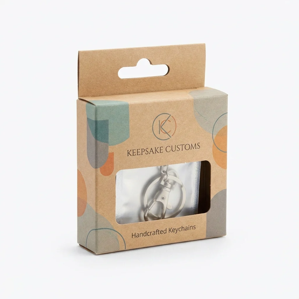 Custom Keychain Packaging view 2